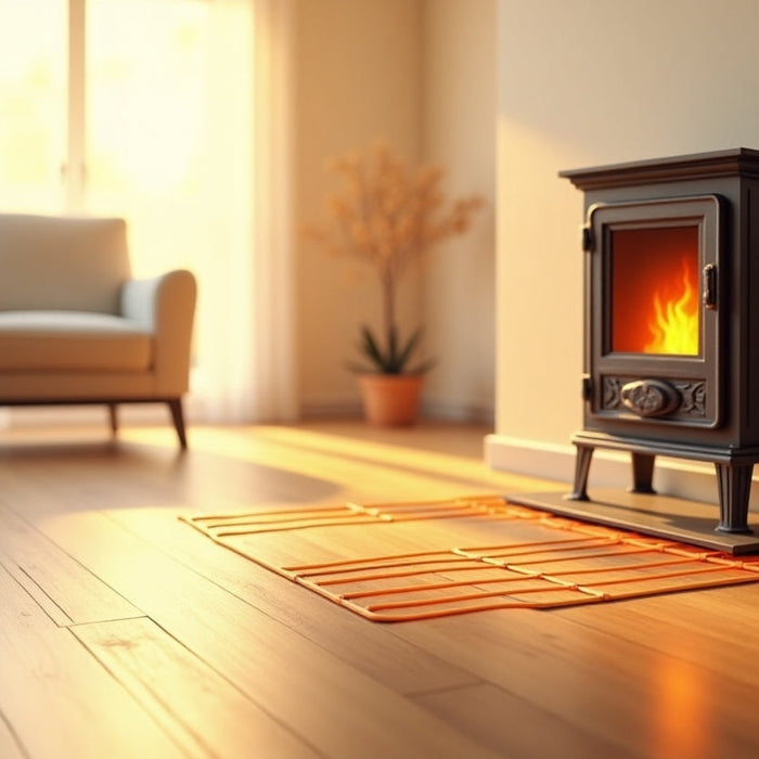 vloerverwarming vs kachel