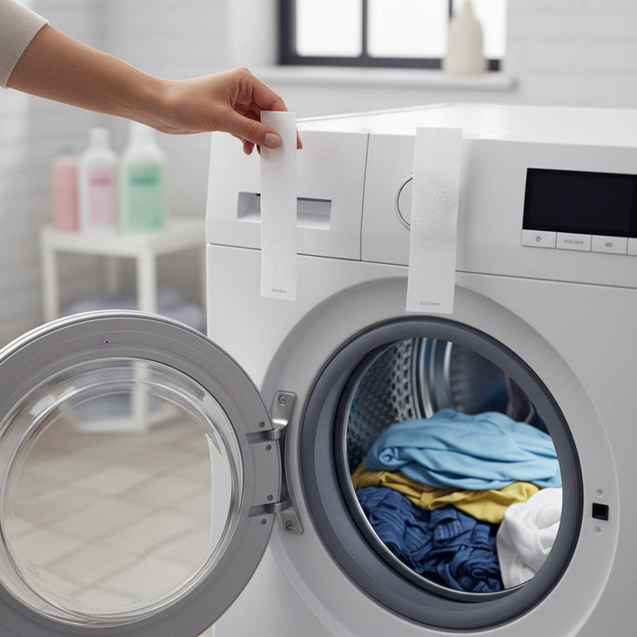 wasstrip bij wasmachine