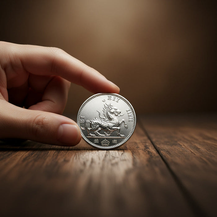 zilveren munt handelen