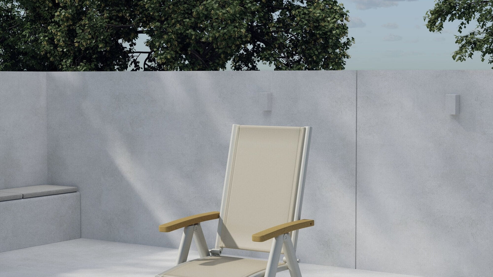 Verstelbare tuinstoelen