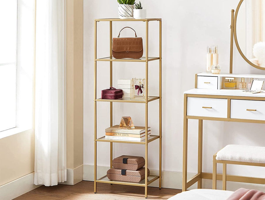 Boekenkasten goud