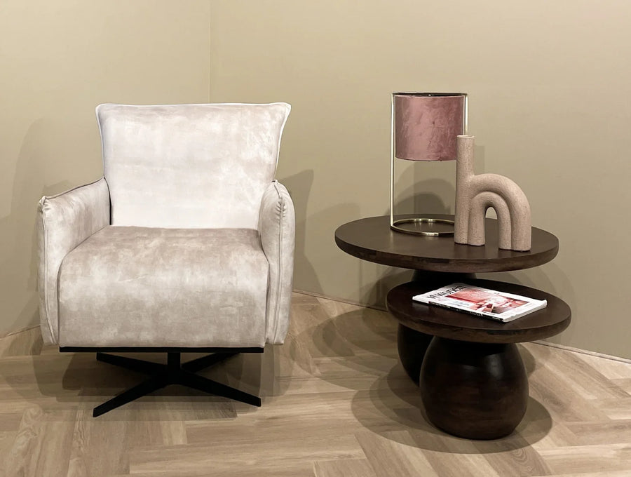 Fluwelen fauteuils