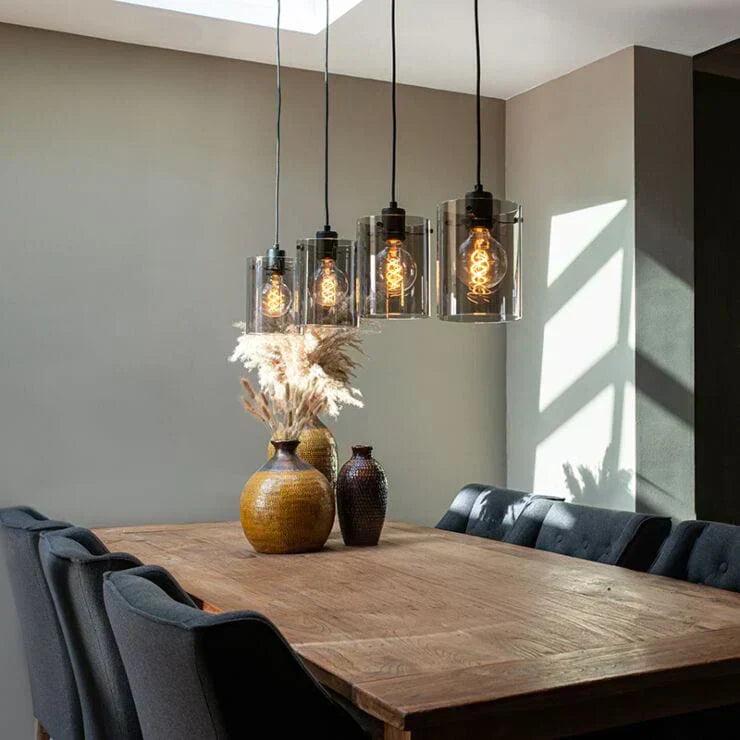 Hanglampen eettafel