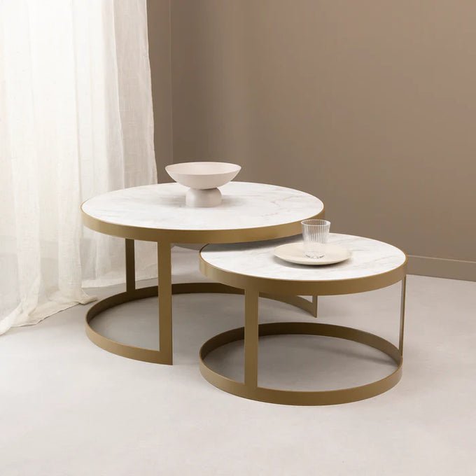 Marmeren salontafels