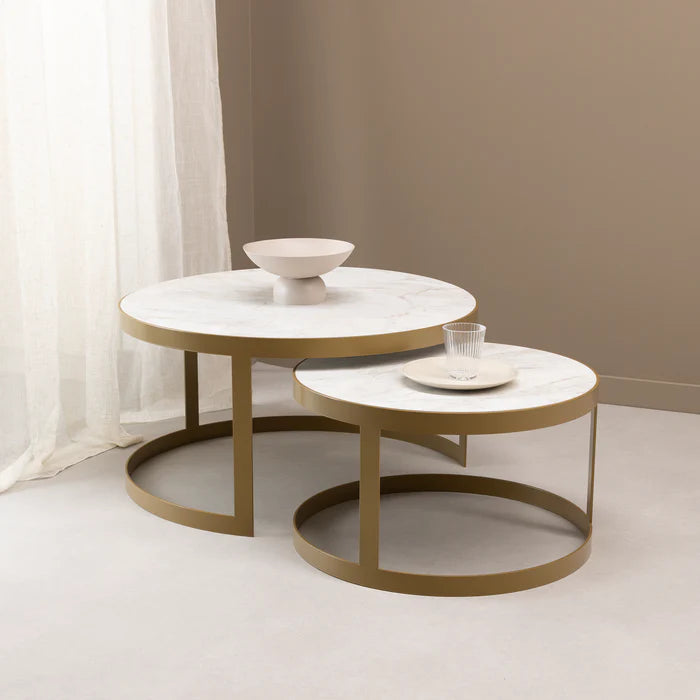 Marmeren salontafels