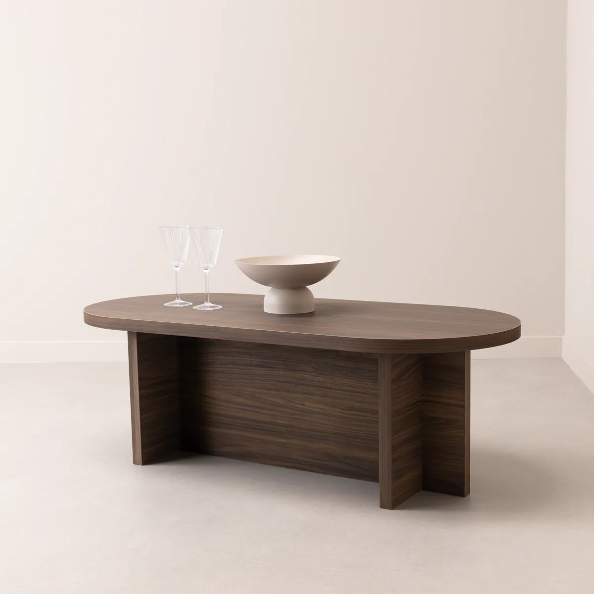 Ovale salontafel
