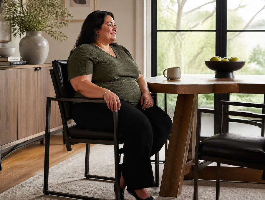 Stevige eetkamerstoelen voor zware mensen