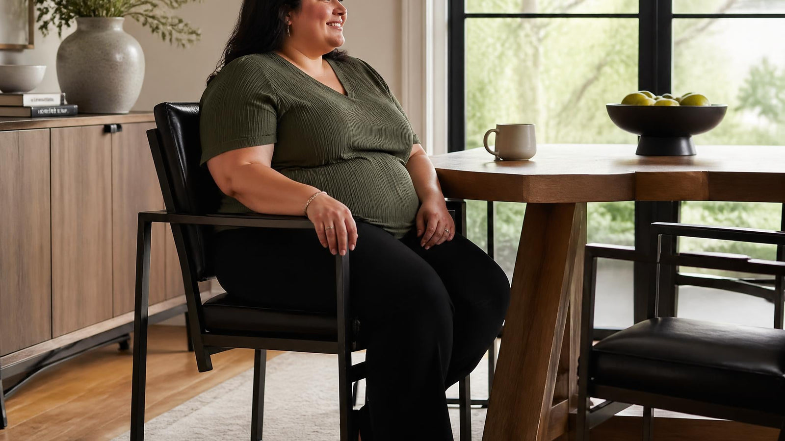 Stevige eetkamerstoelen voor zware mensen