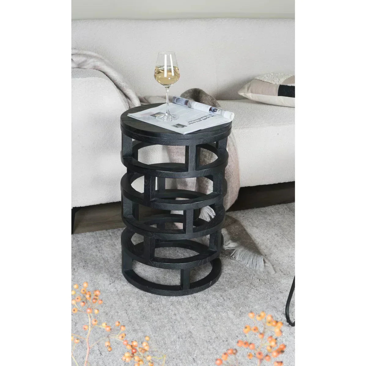 bijzettafel rond