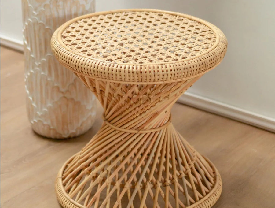 Rotan bijzettafels