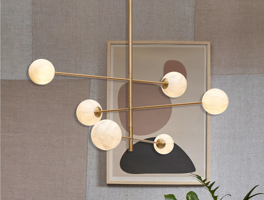 Gouden lampen