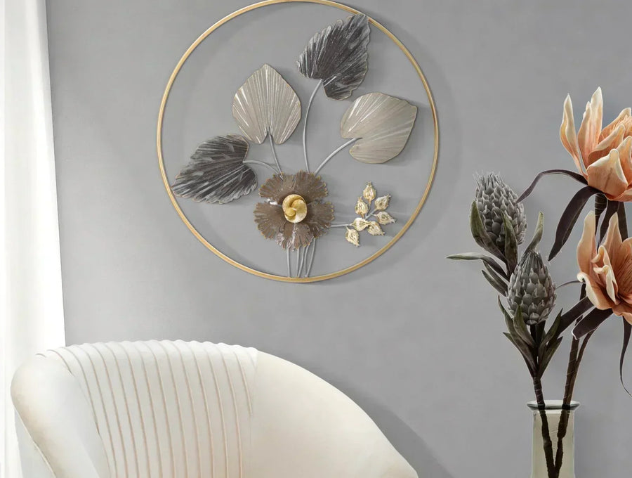 Gouden wanddecoraties