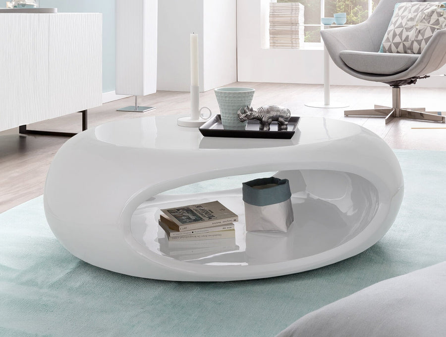 Hoogglans witte salontafels