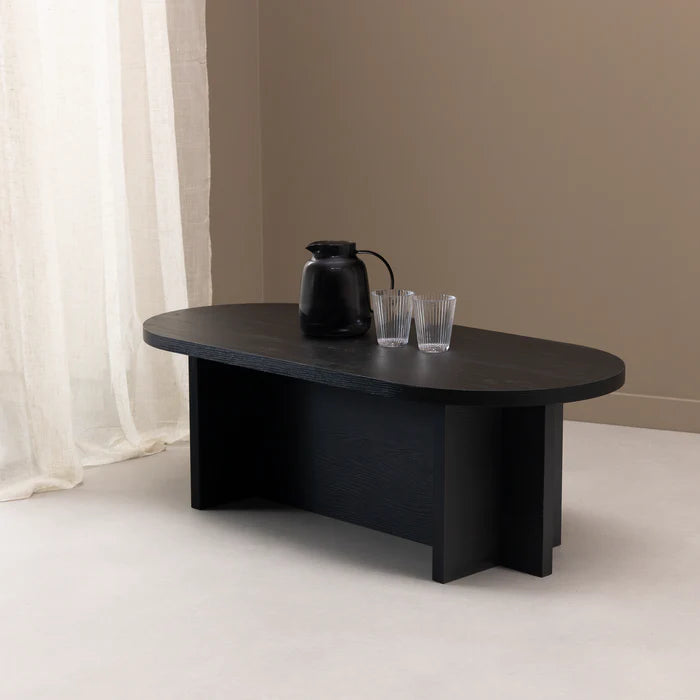 zwarte salontafel