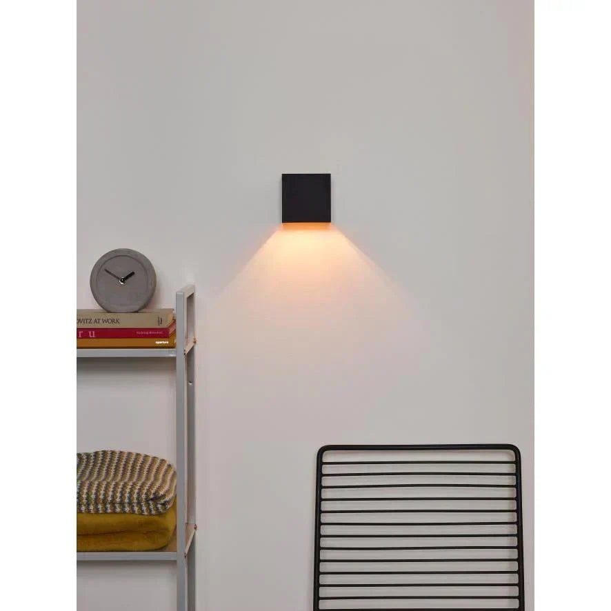 Schiele Wandlamp voor binnen, 12 W, warmwit, wandlamp, trappenhuis Schiele Wandlamp voor binnen, 12 W, warmwit, wandlamp, trappenhuis