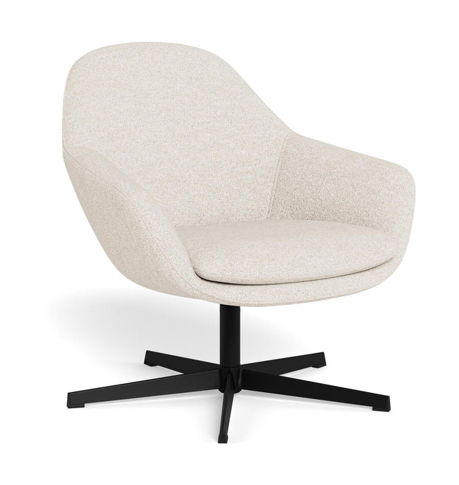 Bendt Draaifauteuil Corley Bouclé - Crème - ThatLyfeStyle