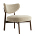 Light & Living Fauteuil Utsira Geweven stof - Crème/Bruin