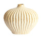 Light & Living Vaas Lorito Keramiek, 30cm - Zand/Beige - Rond