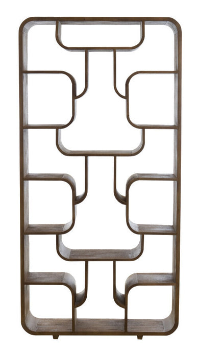 Light & Living Wandkast Labare 200 x 100cm - Grijs/Donkerbruin