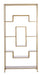 Light & Living Wandkast Rezina 205 x 100cm - Antiek Brons