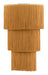 Light & Living Wandlamp Malaika Raffia, 2-lamps - Bruin