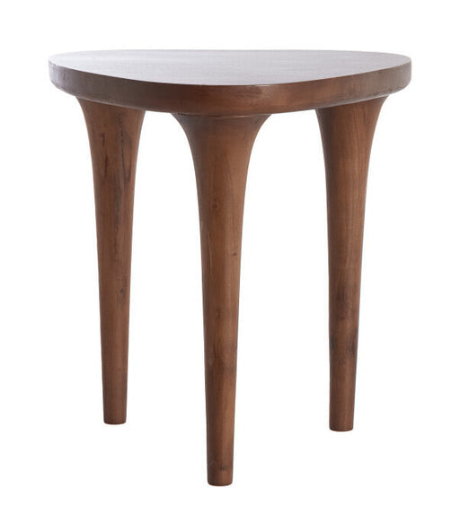 Light & Living Organische Bijzettafel Zulio Acaciahout, 48 x 48cm - Donkerbruin