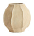 Light & Living Vaas Saphira 35cm - Zand - Rond