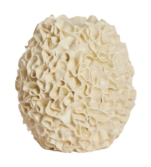 Light & Living Vaas Agello 29cm - Crème - Rond