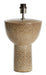 Light & Living Lampvoet Yasur Keramiek, 35cm - Crème (excl. kap) - Rond