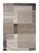 Light & Living Vloerkleed Almao Wol, 160 x 230cm - Beige/Donkerbruin