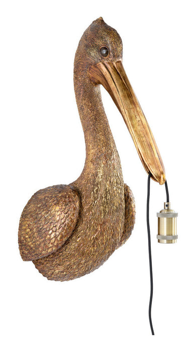 Light & Living Wandlamp Pelican - Antiek Brons