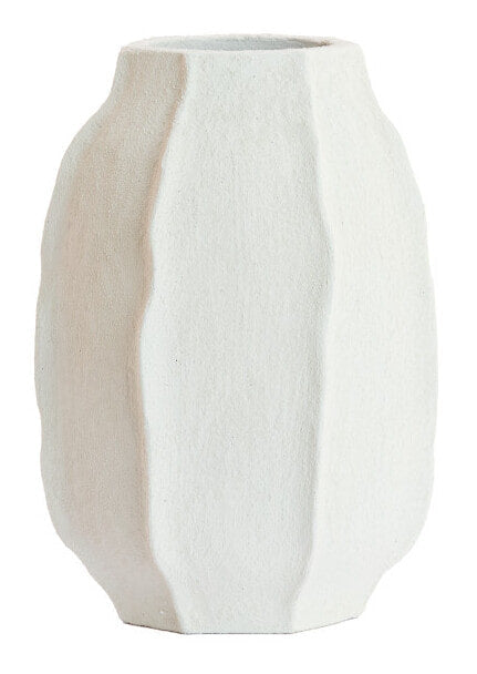 Light & Living Vaas Saphira 42cm - Wit - Rond