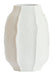 Light & Living Vaas Saphira 42cm - Wit - Rond