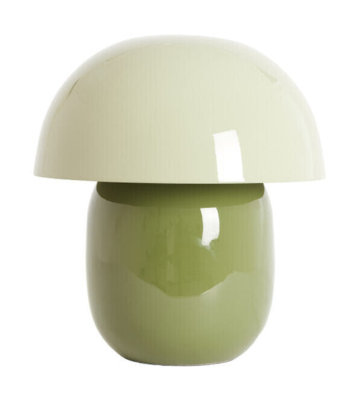 Light & Living Tafellamp Mimosa 34cm - Olijfgroen - Rond