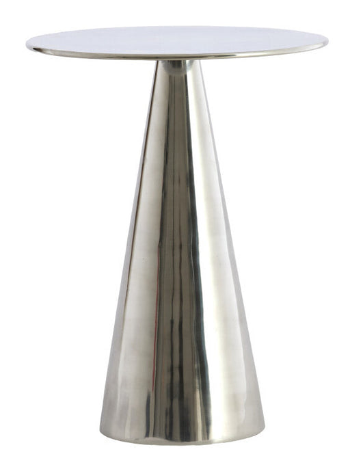 Light & Living Ronde Bijzettafel Leova Ø39cm - Nikkel