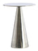 Light & Living Ronde Bijzettafel Leova Ø39cm - Nikkel