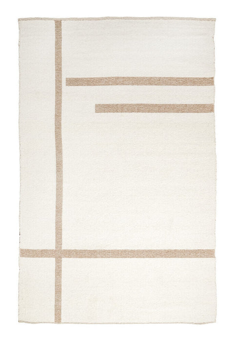 Light & Living Vloerkleed Bukit Wol en jute, 200 x 300cm - Crème/Naturel