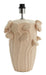 Light & Living Lampvoet Lavci Keramiek, 37cm - Crème (excl. kap) - Ovaal