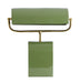 Light & Living Tafellamp Cardona 38cm - Lichtgroen