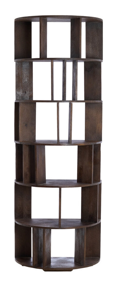 Light & Living Wandkast Limpya Mangohout, 212 x 76cm - Mat Donker Roodbruin