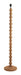 Light & Living Vloerlamp Cecily Hout, 135cm - Grijs/Bruin (excl. kap) - Rond