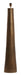 Light & Living Vloerlamp Mijas 119cm - Donkerbruin (excl. kap)