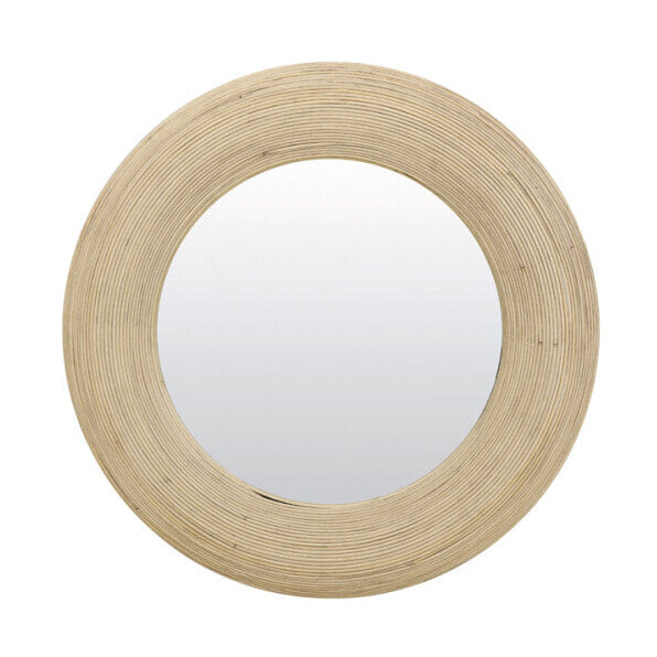 Light & Living Ronde Spiegel Piedre Rotan, 71cm - Naturel