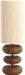 Light & Living Tafellamp Danialo Touw en houtlook, 68cm - Bruin - Rond