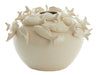 Light & Living Vaas Fish Keramiek, 27cm - Crème - Rond