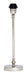 Light & Living Lampvoet Sutri 41cm - Nikkel (excl. kap) - Ovaal