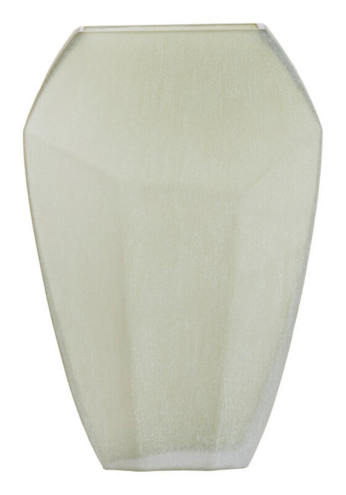 Light & Living Vaas Vionna Glas, 45cm - Olijfgroen - Ovaal