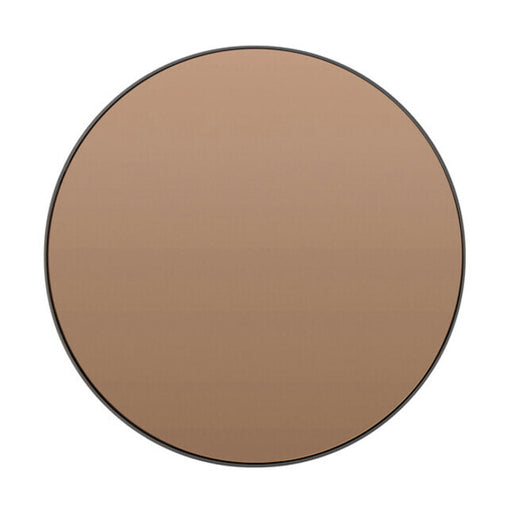 Light & Living Ronde Spiegel Espejo 70cm - Bruin