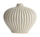 Light & Living Vaas Lorito Keramiek, 30cm - Crème - Rond