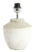 Light & Living Lampvoet Toba Keramiek, 30cm - Antiek Wit (excl. kap) - Rond